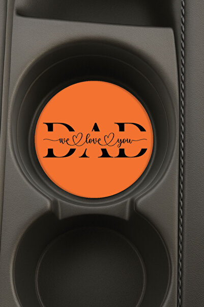 Cekuonline حامل أكواب دائري بيضاوي الشكل مطبوع للسيارة بتصميم سوبر بابا