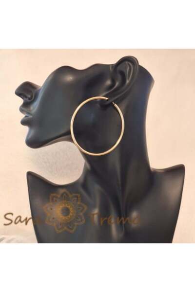 saratremo 18K Gold-Plated Earrings with Floral Design, Green Zircon and White Crystals