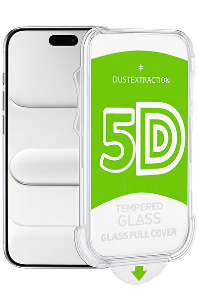 CEPSTOK iPhone 17 Air Ekran Koruyucu Hizalama Aparatlı Premium Tam Kaplayan T...