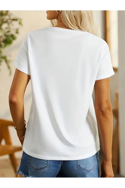 PARUNIV Women's T-shirt, Pew Pew Madafakas, casual, everyday, 100% cotton