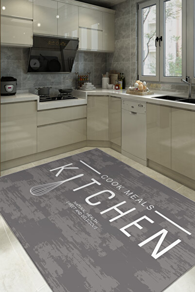 Aslan Home Dekoratif Özel Tasarım Yıkanabilir,İnce, Kaymaz Tabanlı, Modern Sa...