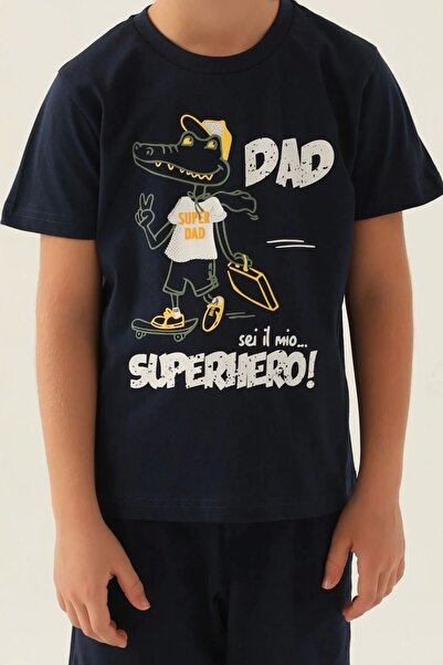 ROLY POLY Boy's capri set - navy blue