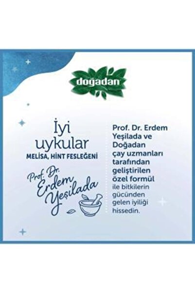 Doğuş Çay Doğadan İyi Uykular Melisa Hint Fesleğeni 18'li + Doğuş Energy 20 li Bitki Çayı Hediyeli