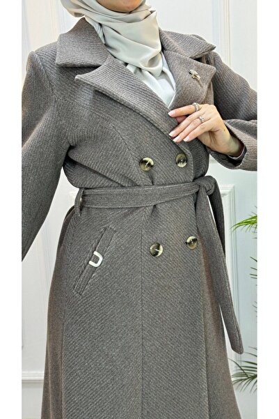 Tebrikler tekstil Women's Winter Midi Coat Model G3445