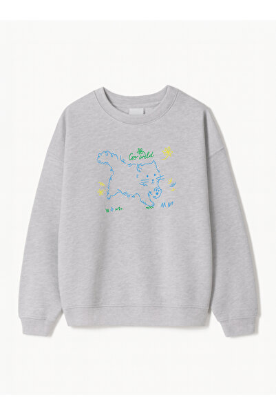 Disante Φούτερ Unisex Oversize Fit Go Wild – Τυπωμένο, Κοντομάνικο, 3 Πόντων ...