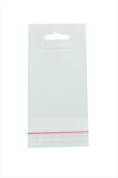 TakÇalıştır 1000 كيس شفاف مع لاصق 8*15 وحلقات تعليق