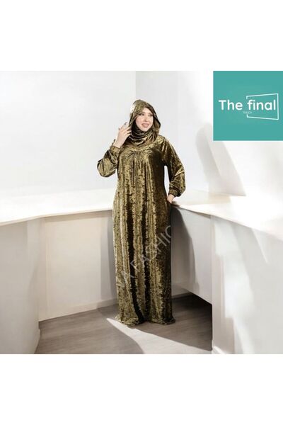 The final touch Velvet jalabiya, weight 90 kg