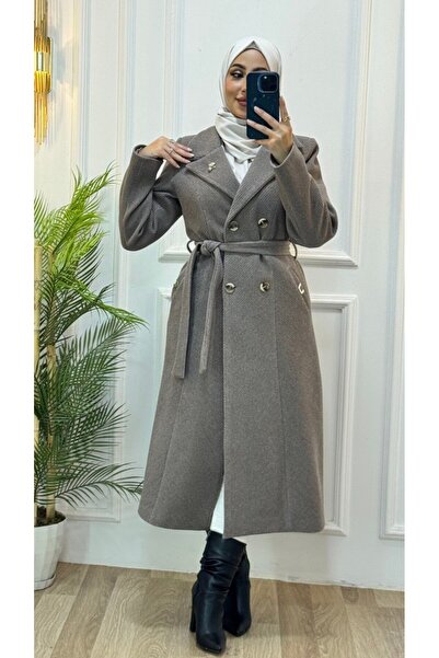 Tebrikler tekstil Women's Winter Midi Coat Model G3445