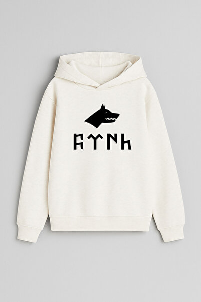 MODA سويت شيرت بقلنسوة للأطفال من الجنسين مطبوع عليه تركي بوسكورت جوكتوركسي ب...