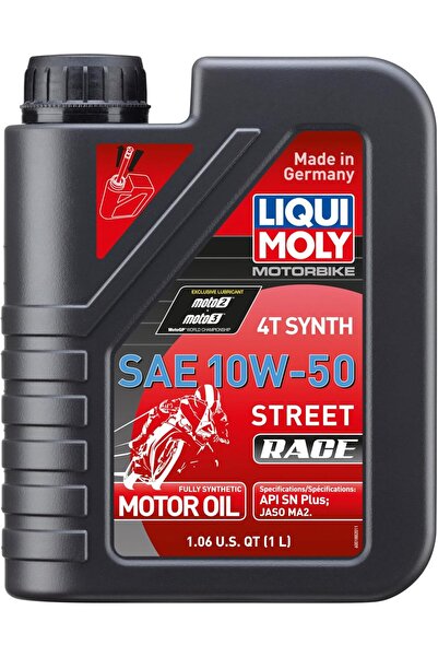 Liqui Moly زيت محرك دراجة نارية 4T صناعي 10W-50 سعة 1 لتر