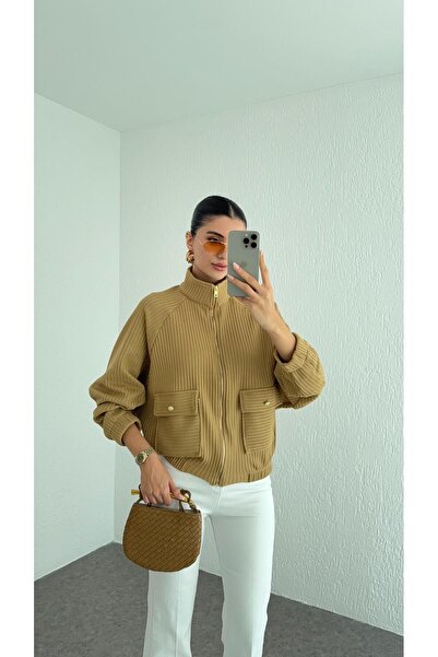 HAZELANNA سترة تريكو مزخرفة