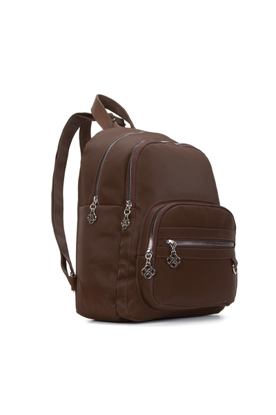 Adelina Bags Women's Casual Brown Backpack