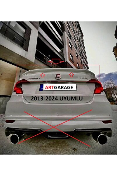 Bodykitartgarage EGEA YARASA SPOİLER(BOYASIZ)FİBERGLASS