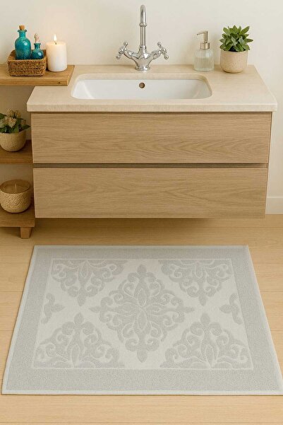 Mela Home Foot Towel-Foot Mat 50*70 cm 1 Piece - Bathroom - Guest - Dowry 100...