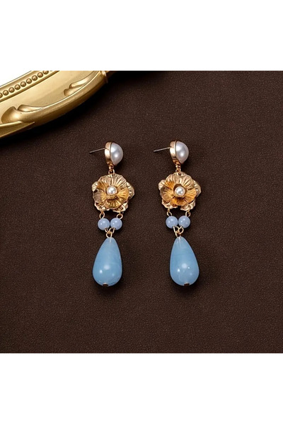 Fashionjewelery Bohemian Blue Earrings