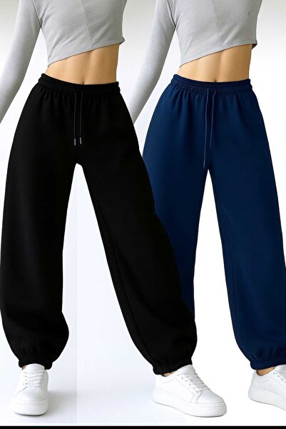 Le Vion İKİ ADET JOGGER PAÇASI LASTİKLİ EŞOFMAN ALTI
