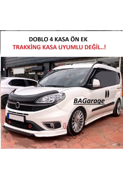Bodykitartgarage DOBLO 4 ÖN EK(BOYASIZ)FİBERGLASS
