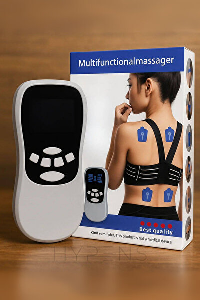 HYPENS Taşınabilir Şarjlı EMS-TENS-Masaj Aleti Ultra Sessiz Elastik – Fizik T...