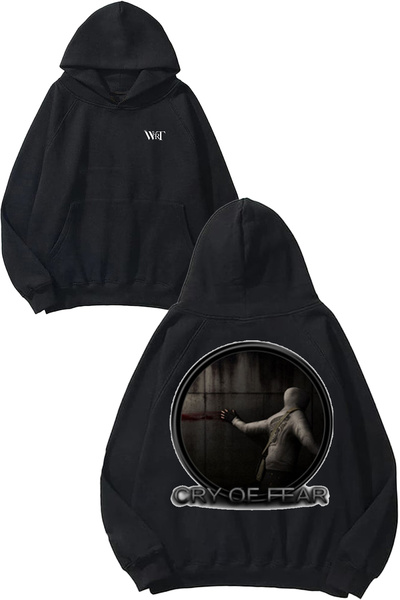 THEWERT سويت شيرت سيمون هنريكسون ذو 5 تصميمات مطبوعة على الظهر باللون الأسود