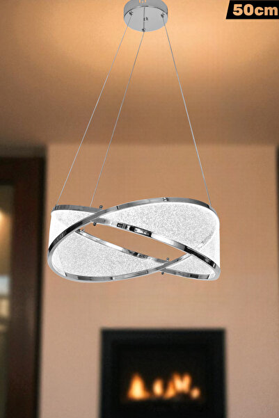 Renkoled Aydınlatma 3 Renk Işıklı Modern Sarkıt Led Avize Salon,oda ,mutfak 5...