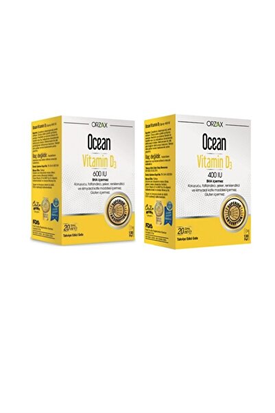 Ocean Vitamin D3 400 IU Sprey 2 Adet