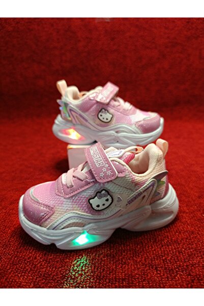 patik ayakkabı Lighted Children's Sports Shoes with Orthopedic Soles