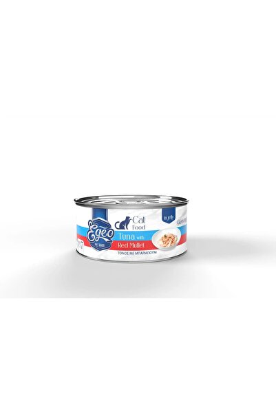 Egeo Pet Food Egeo Cat Food Tuna with Red Mullet in Jelly, 85g