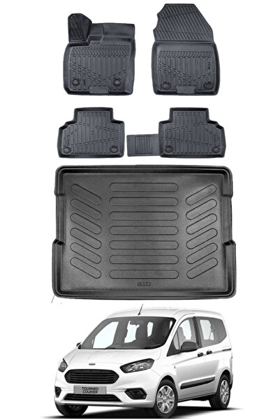 ko kaliteoto Ford Courier 2022 Model Bagaj Havuzu+Paspas Seti