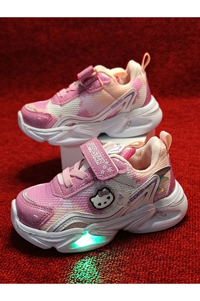 patik ayakkabı Lighted Children's Sports Shoes with Orthopedic Soles