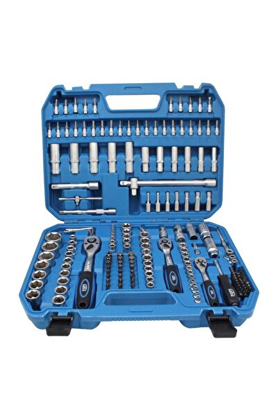 GLOBAL TOOLS TRUSA DE SCULE CU CHEI TUBULARE, BITI SI CLICHETI 1/4 3/8 1/2 179 PIESE SATRA