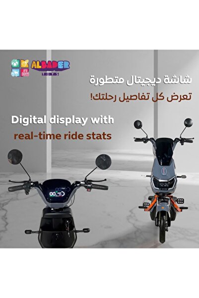 ALBADER Electric Scooter V30, Electric Kick Scooter With 4 Batteries, Max Speed 30 KM/H, Motor 350W