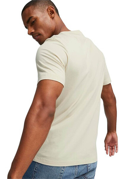 Puma ESSENTIALS Relaxed No. 1 Logo Tee Erkek T-Shirt