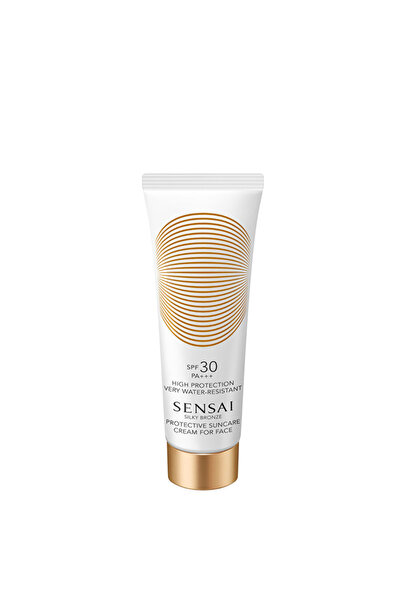 Sensai Silky Bronze Anti Ageing SPF 30 UVA PA Yüz Güneş Kremi Elsbeauty