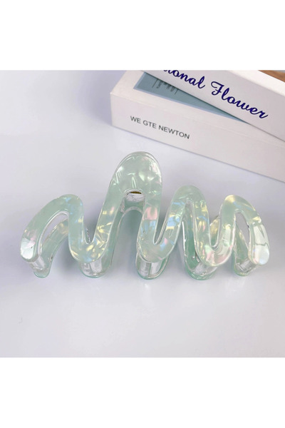 cityvision Wave Model Green Color Acetate 10.5 cm Luxury Latch Buckle