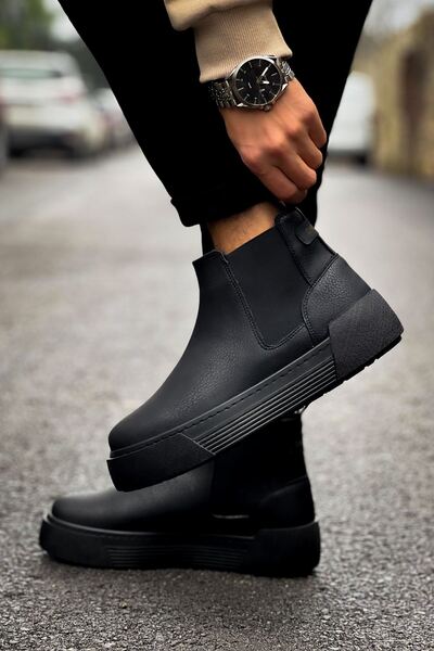 Zerenyus Harmany Premium Elastic Men's Boots Black