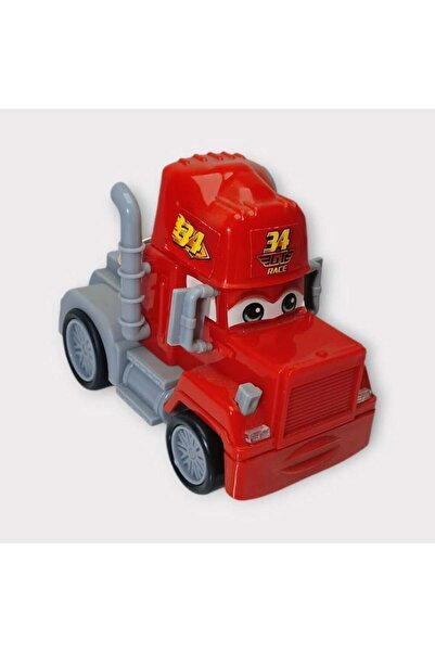 Happy Junior Friction Toy Truck - Red