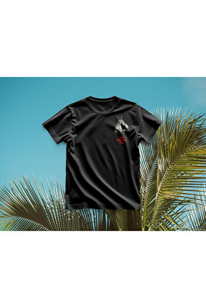 I Fight Better Then I Love Baskılı Oversize T-Shirt Erkek %100 Pamuk