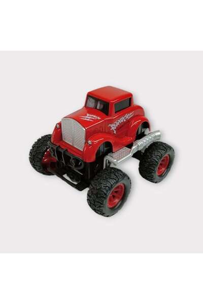 Happy Junior Pull Drop Cross Buggy Car - Red