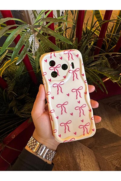 KILIF STORE TEKNO CAMON 30PRO PEMBE FİYONKLU TELEFON KILIFI