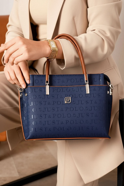 POLO CLUB Women's 3-Compartment Long Crossbody Bag & Handbag (25X20 cm)
