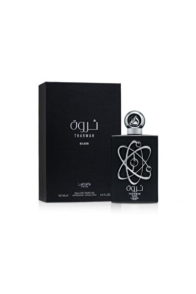 Lattafa perfumes لطافة ثروة سيلفر للرجال - أو دي بارفان، 100 مل