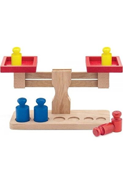 Play Wood Scale with Wooden Box 313