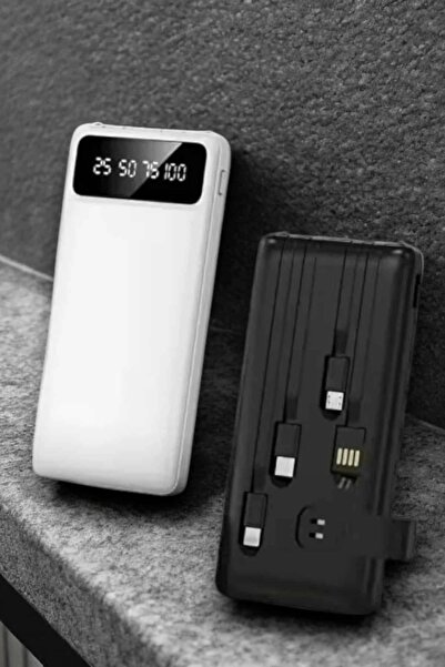shopwave Powerbank 20.000 Mah LCD Ekran USB Lightning Type-C Uyumlu İOS ve An...