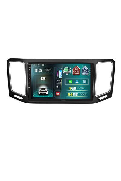 MaxTech Navigatie Volkswagen Sharan/Seat Alhambra 2015-2022 dedicata, 4 GB Ram 64 GB Rom OctaCore, Carplay