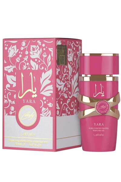 Lattafa perfumes زيت يارا كاندي المركز 20 مل