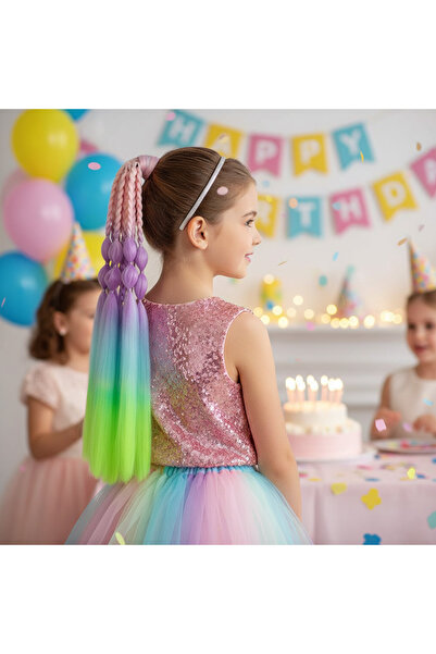 BilfolD Bn وذيل حصان مرن مضفر مسطح / ACM18