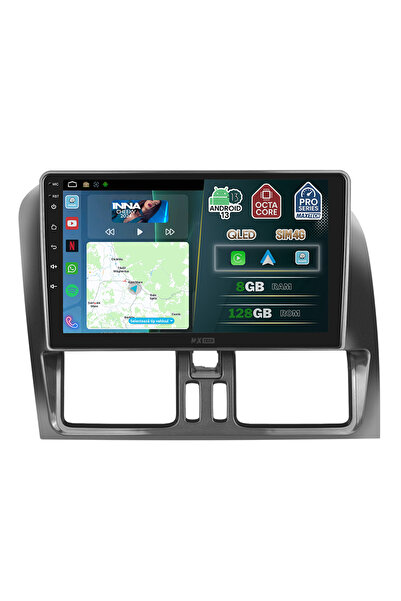 MaxTech Navigatie VOLVO XC60 2008-2013 dedicata, 8 GB Ram 128 GB Rom OctaCore...