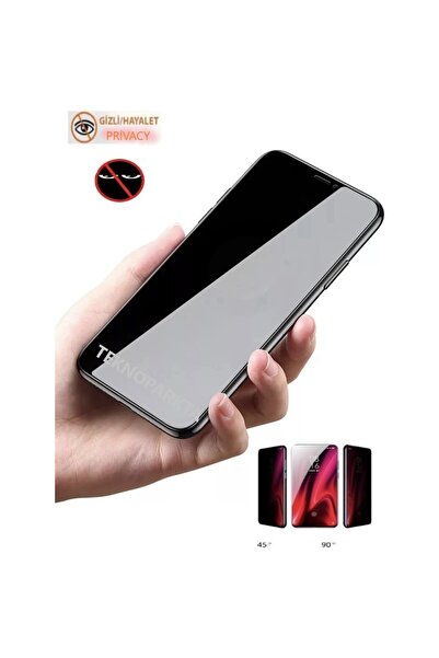TEKNOPARKTA Xiaomi Redmi Note 12 Hayalet Ekran Koruyucu Privacy Tam Kaplayan ...