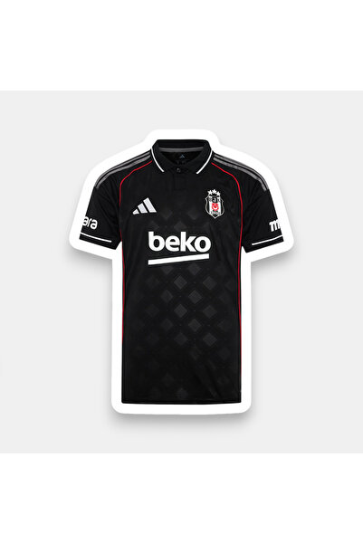 Quaxram İsimsiz Bêşiktâş POLO YAKA 25-26 Sezon Yetişkin Futbol Forması SİYAH