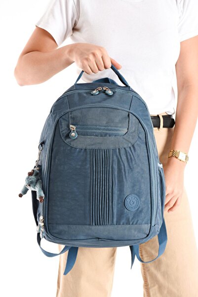 571 Collections Çanta Unisex Klınkir Kumaş Ultra Hafif Orta Boy Su Geçirmez O...